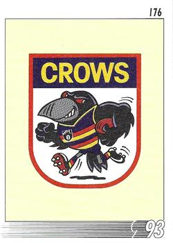 1993 Select AFL #176 Logo Back